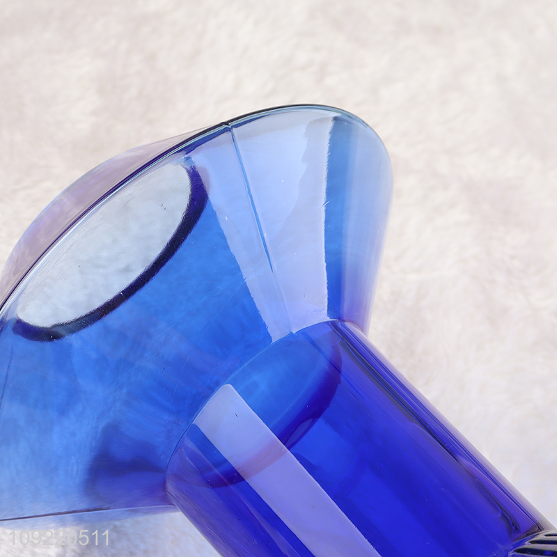 Top quality home decor glass flower vase bud base for sale