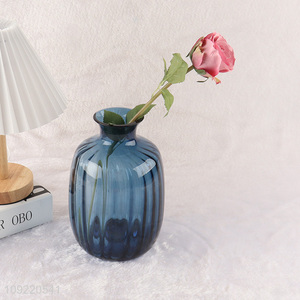 China factory unbreakable home decor desktop flower vase hydroponic vase