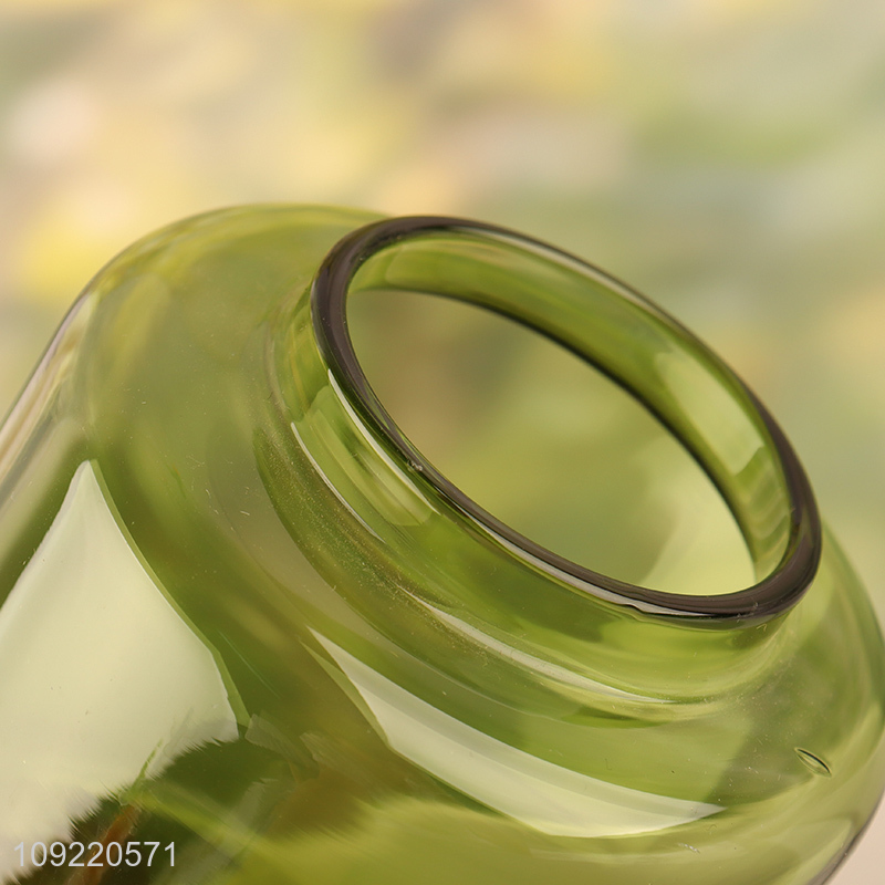 Online wholesale glass desktop decor home flower vase hydroponic vase