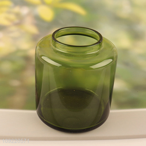 Online wholesale glass desktop decor home flower vase hydroponic vase