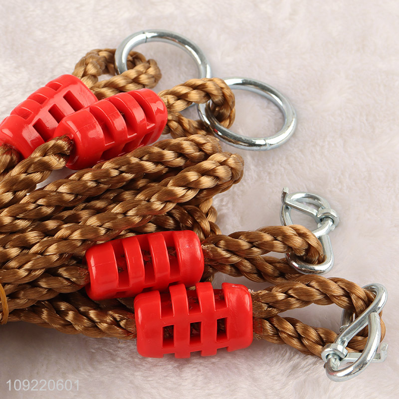 Top products indoor wooden fitness yoga rings sports rings