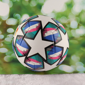 Yiwu market multicolor elastic #5 training match football soccer