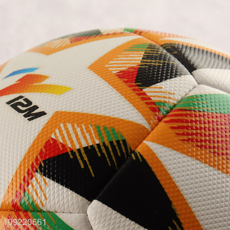 Yiwu market multicolor elastic #5 training match football soccer