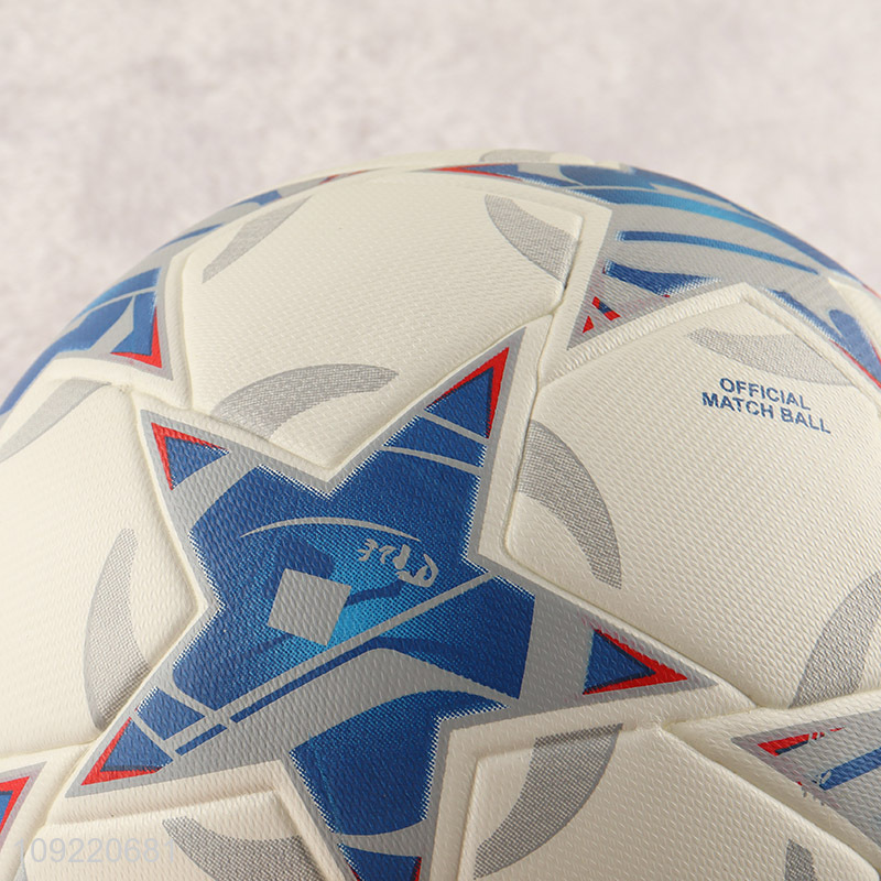 Top quality offical #5 training match football soccer for sale