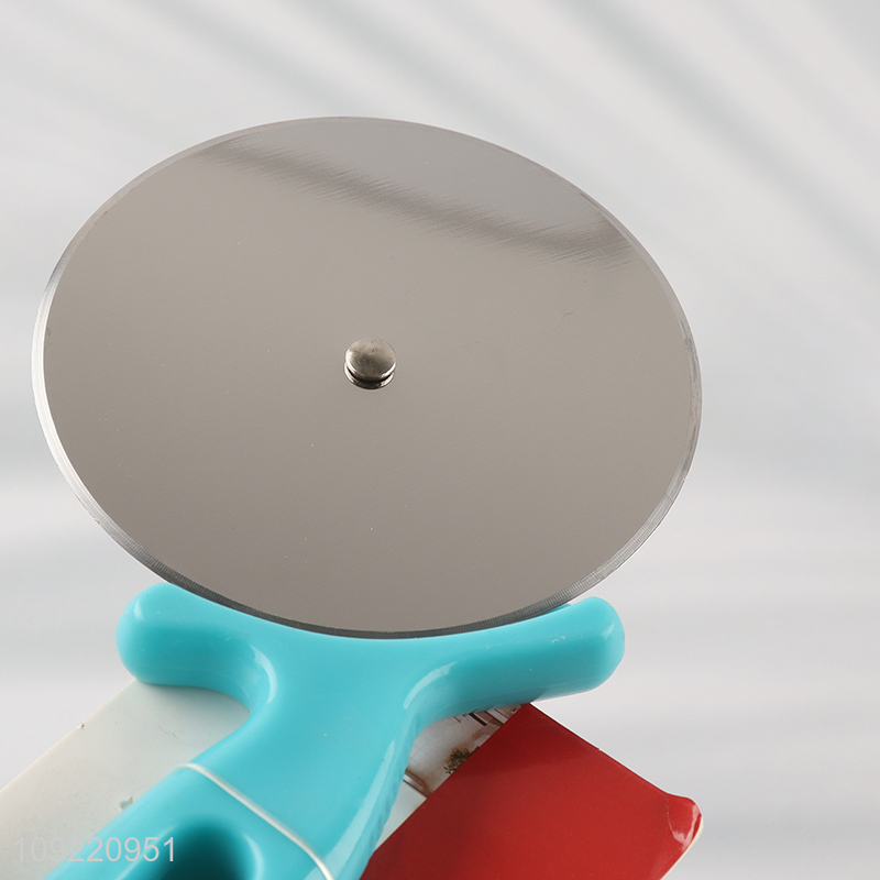 Best sale kitchen gadget stainless steel pizza wheel pizza cutter wholesale