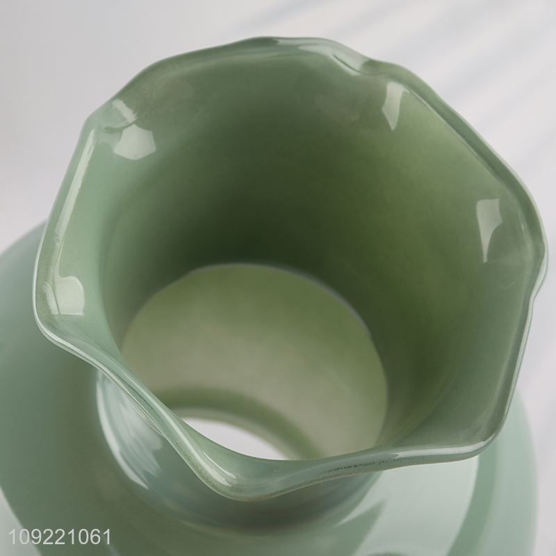 Top selling living room decor glass flower vase hydroponic vase