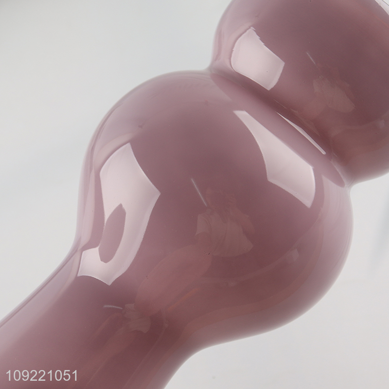 Most popular multicolor glass flower vase hydroponic vase for home decor