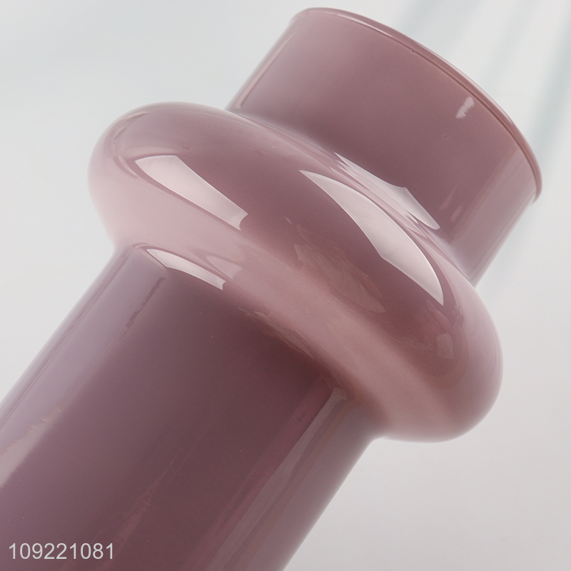 Yiwu market living room decor glass flower vase hydroponic vase for sale