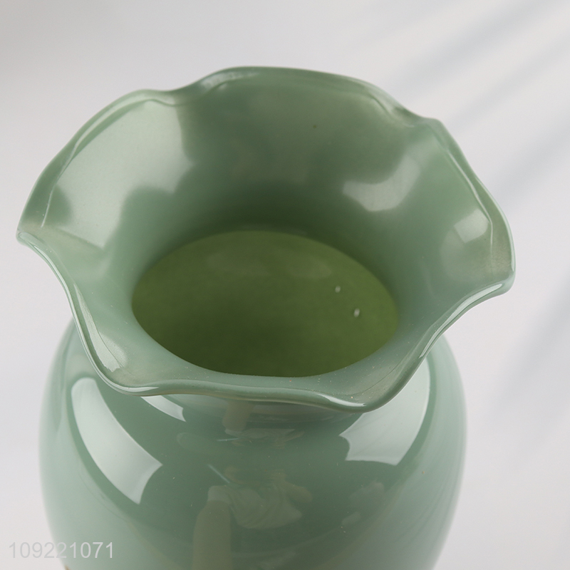 Top products modern style glass flower vase hydroponic vase for home decor