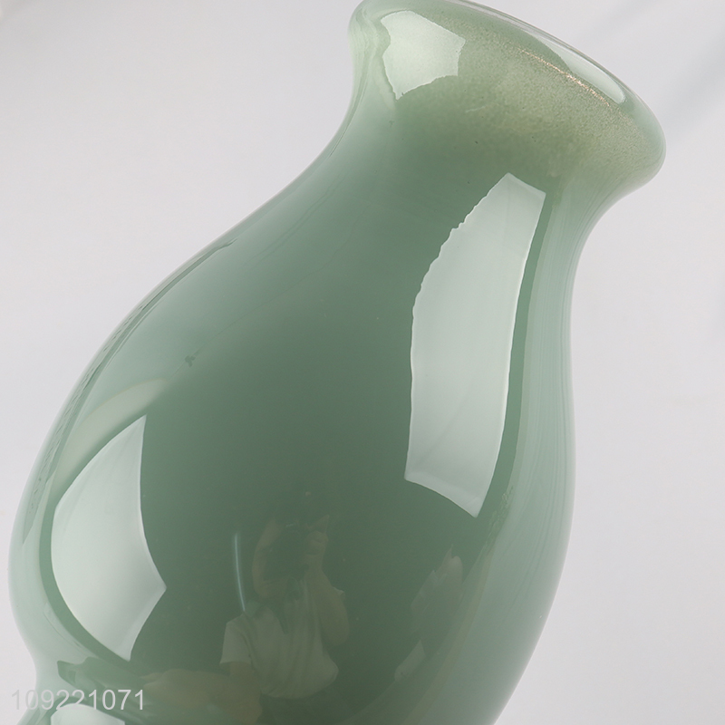 Top products modern style glass flower vase hydroponic vase for home decor