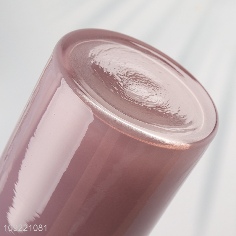 Yiwu market living room decor glass flower vase hydroponic vase for sale