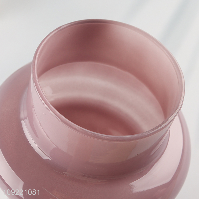 Yiwu market living room decor glass flower vase hydroponic vase for sale