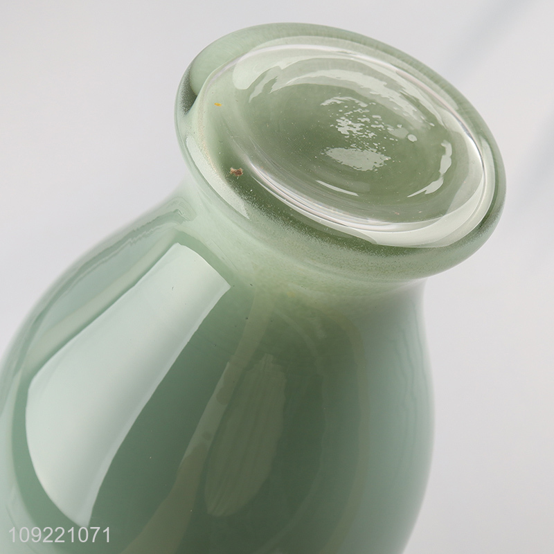 Top products modern style glass flower vase hydroponic vase for home decor