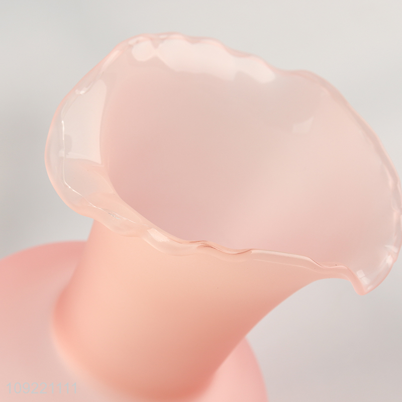 Popular products shelves decor home glass flower vase hydroponic vase