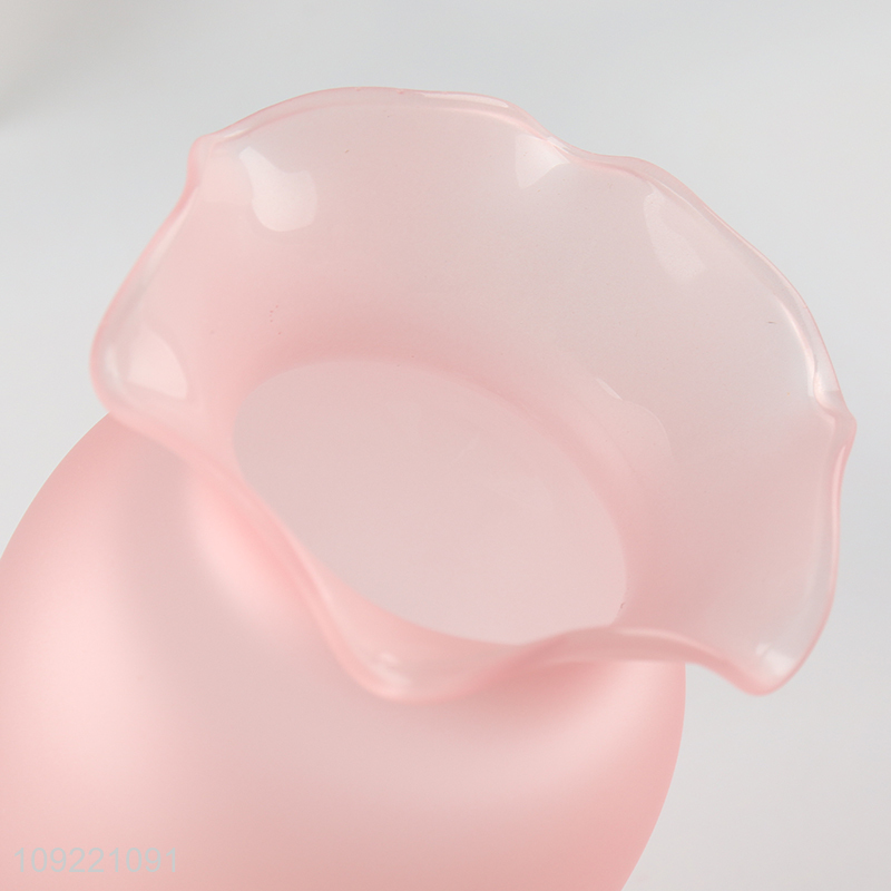 Good selling tabletop decor home glass flower vase hydroponic vase