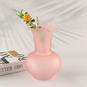 Popular products shelves decor home glass flower vase hydroponic vase