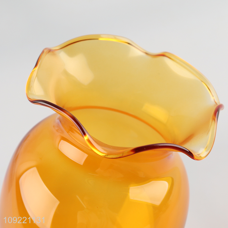 Good price home decor glass flower vase hydroponic vase for sale