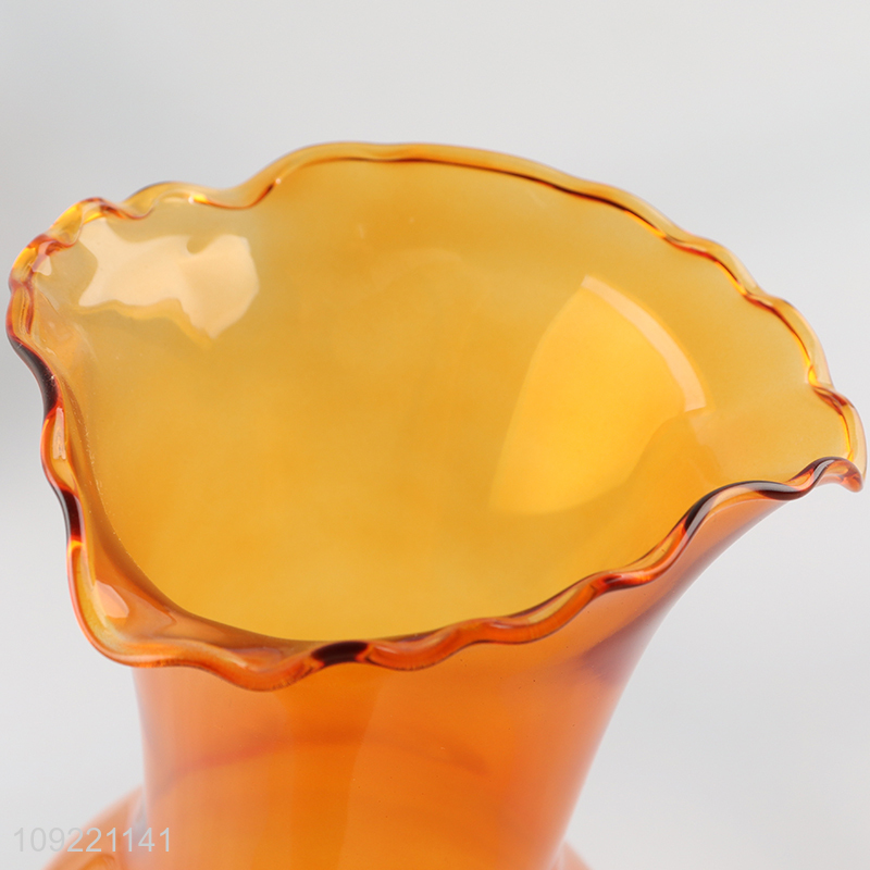 Good selling indoor home decor glass flower vase hydroponic vase wholesale