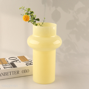 Top quality home decor living room glass flower vase hydroponic vase