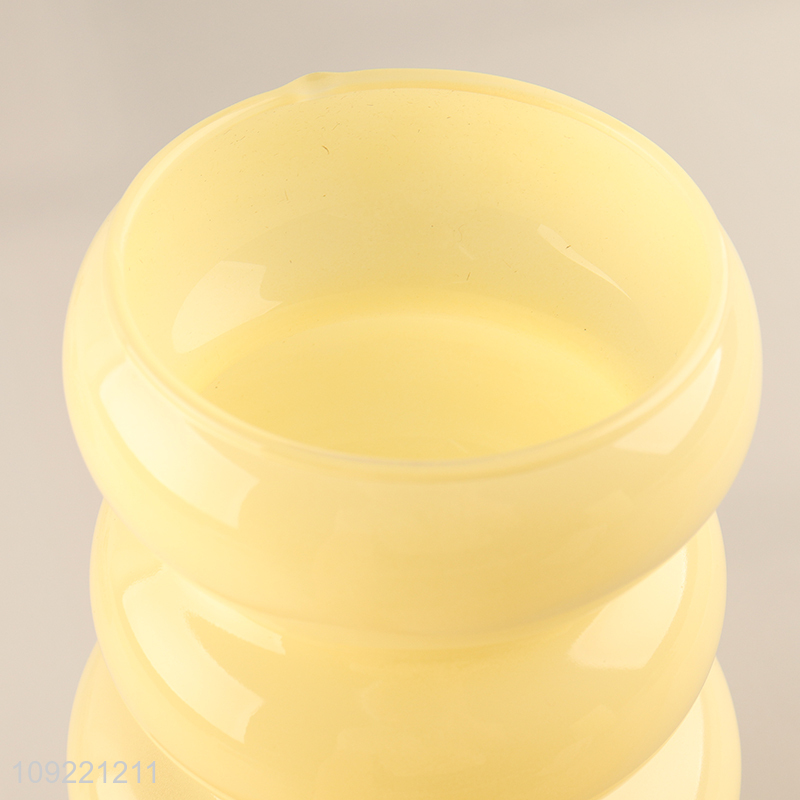 Hot products living room decor glass flower vase hydroponic vase for sale