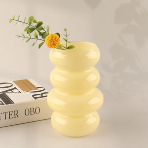 Hot products living room decor glass flower vase hydroponic vase for sale