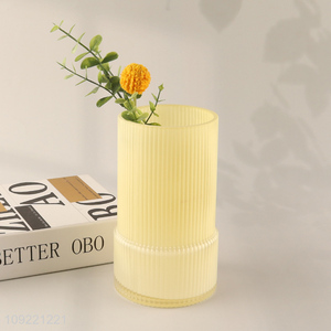 New arrival modern style glass flower vase hydroponic vase for home decor