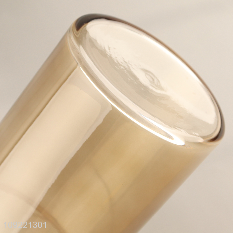 China wholesale modern style indoor decor glass flower vase hydroponic vase