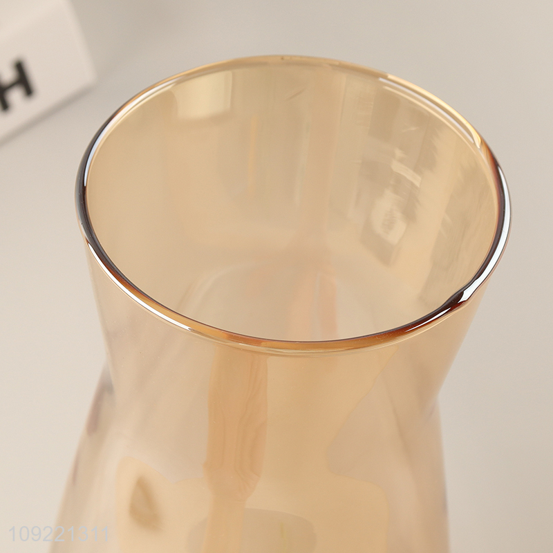 Hot items glass desktop decor flower vase hydroponic vase plants vase