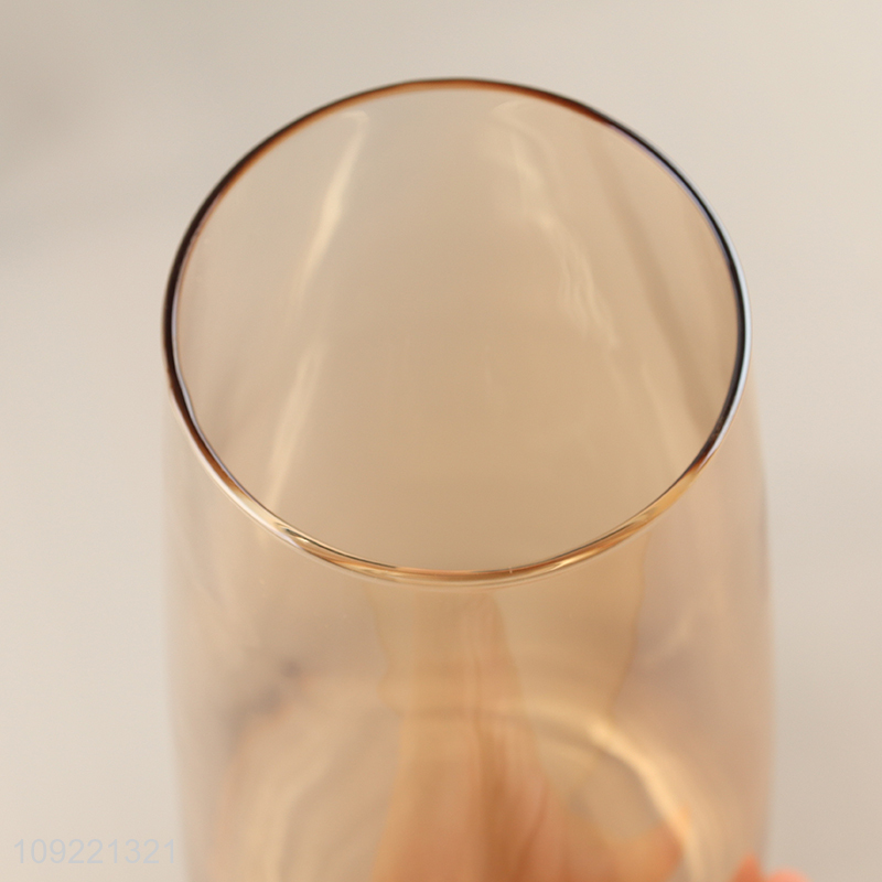 New arrival living room decor indoor glass flower vase hydroponic vase