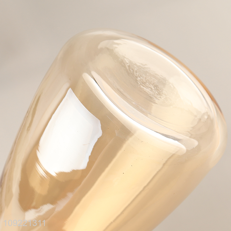 Hot items glass desktop decor flower vase hydroponic vase plants vase