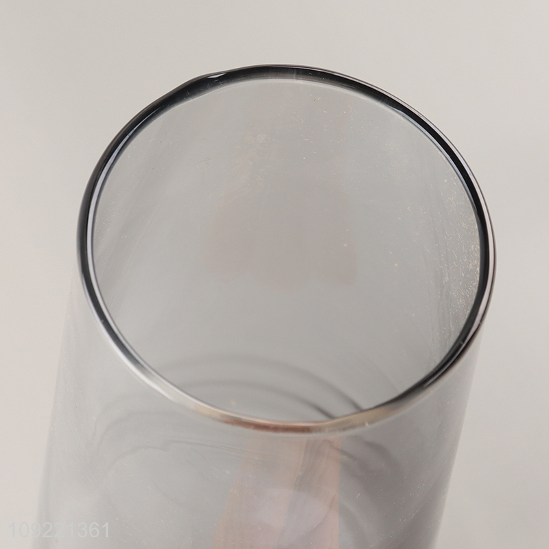 Good quality modern style home decor glass flower vase hydroponic vase