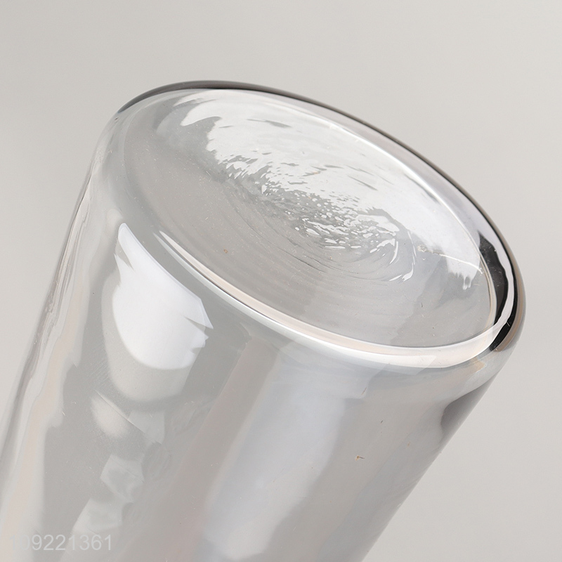 Good quality modern style home decor glass flower vase hydroponic vase