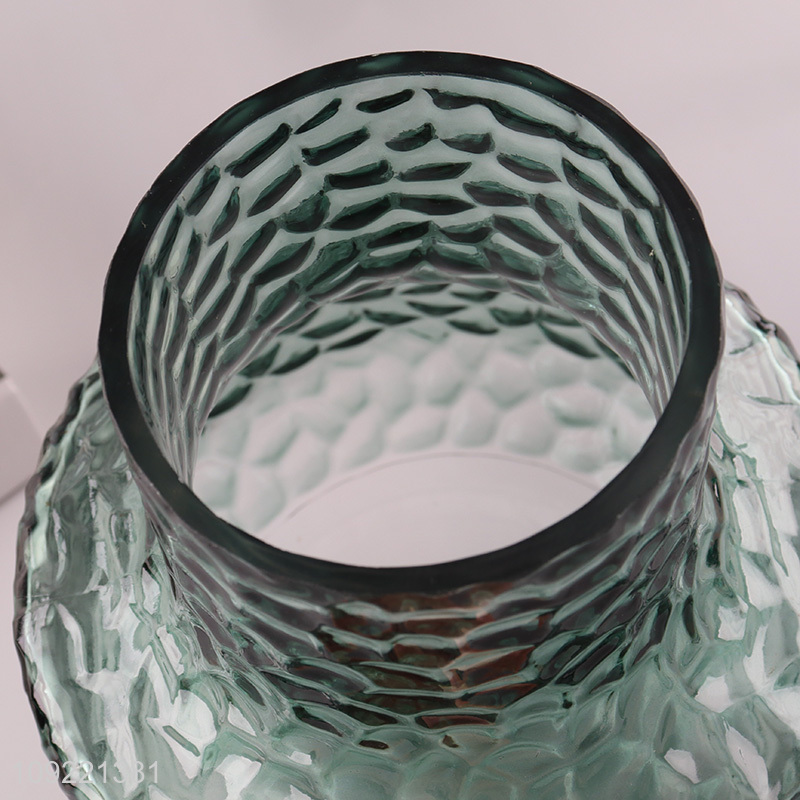 Low price indoor decor desktop decor glass flower vase hydroponic vase