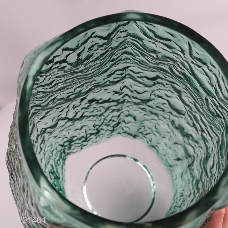 Latest products living room decor glass flower vase hydroponic vase for sale