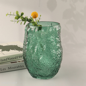 Latest products living room decor glass flower vase hydroponic vase for sale