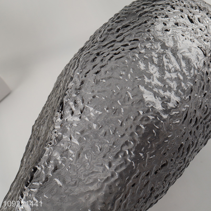 China supplier home living room decor glass flower vase bud vase for sale