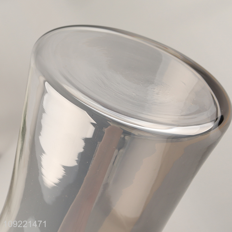 Most popular home decor glass flower vase hydroponic vase bud vase