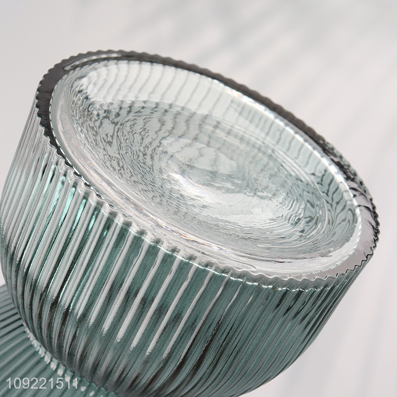 Hot products multicolor glass flower vase hydroponic vase bud vase for home decor