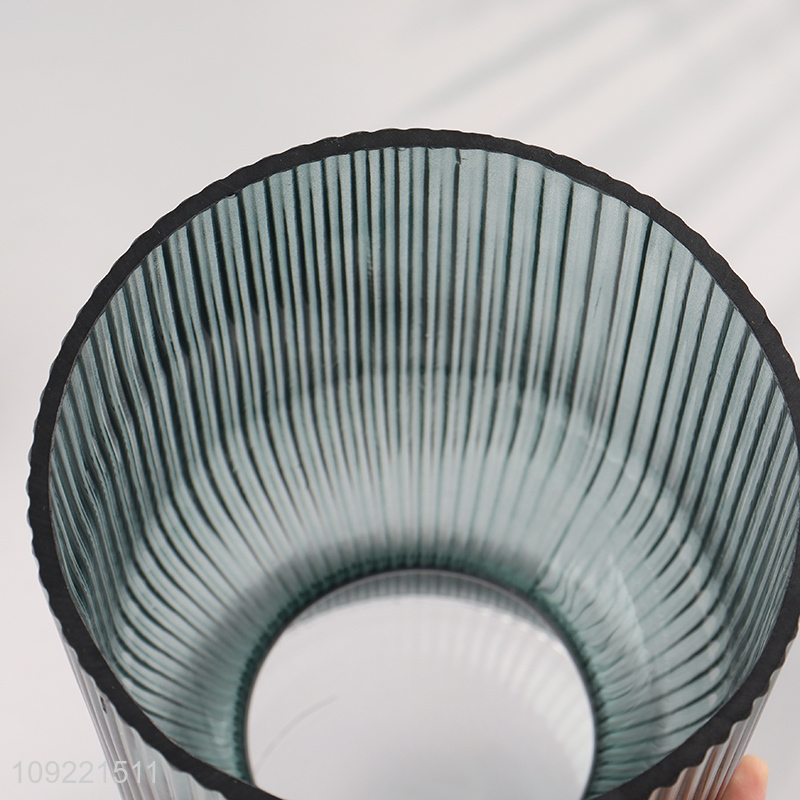 Hot products multicolor glass flower vase hydroponic vase bud vase for home decor