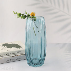 Popular products indoor decor glass flower vase hydroponic vase bud vase for sale
