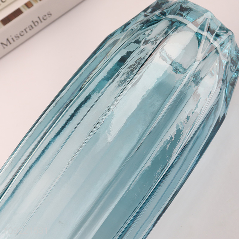 Popular products indoor decor glass flower vase hydroponic vase bud vase for sale