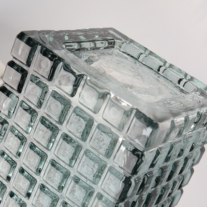 Low price glass indoor decor flower vase hydroponic vase bud vase for home