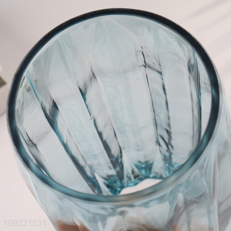 Popular products indoor decor glass flower vase hydroponic vase bud vase for sale