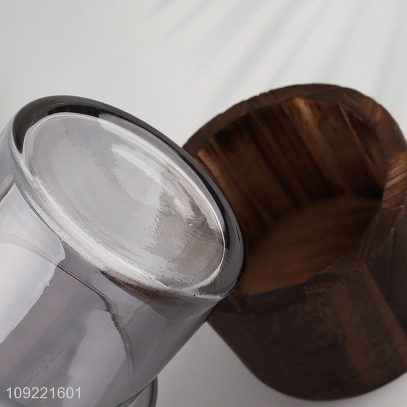 Top quality home decor glass flower vase hydroponic vase bud vase