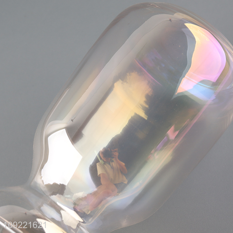 Low price glass tabletop decor flower vase hydroponic vase bud vase