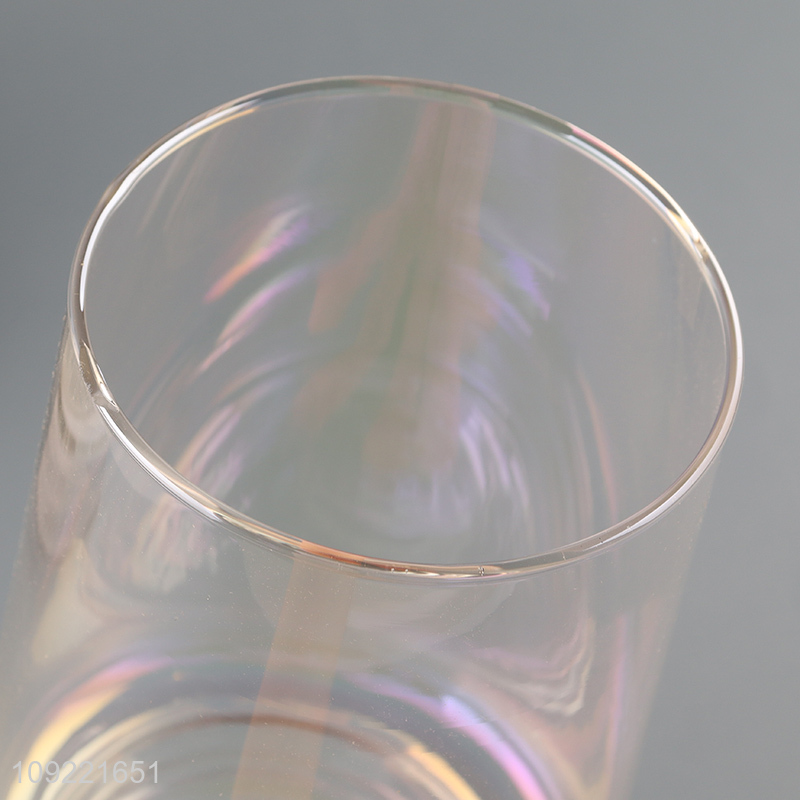 China supplier glass flower vase hydroponic vase bud vase for home indoor decor