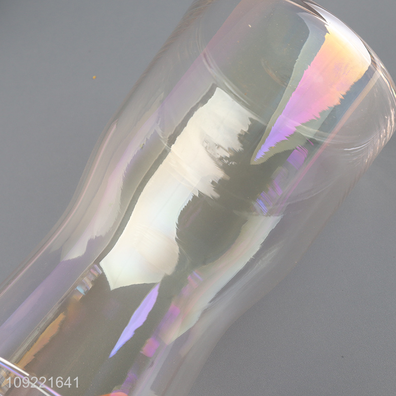 Latest products glass tabletop decor flower vase hydroponic vase bud vase