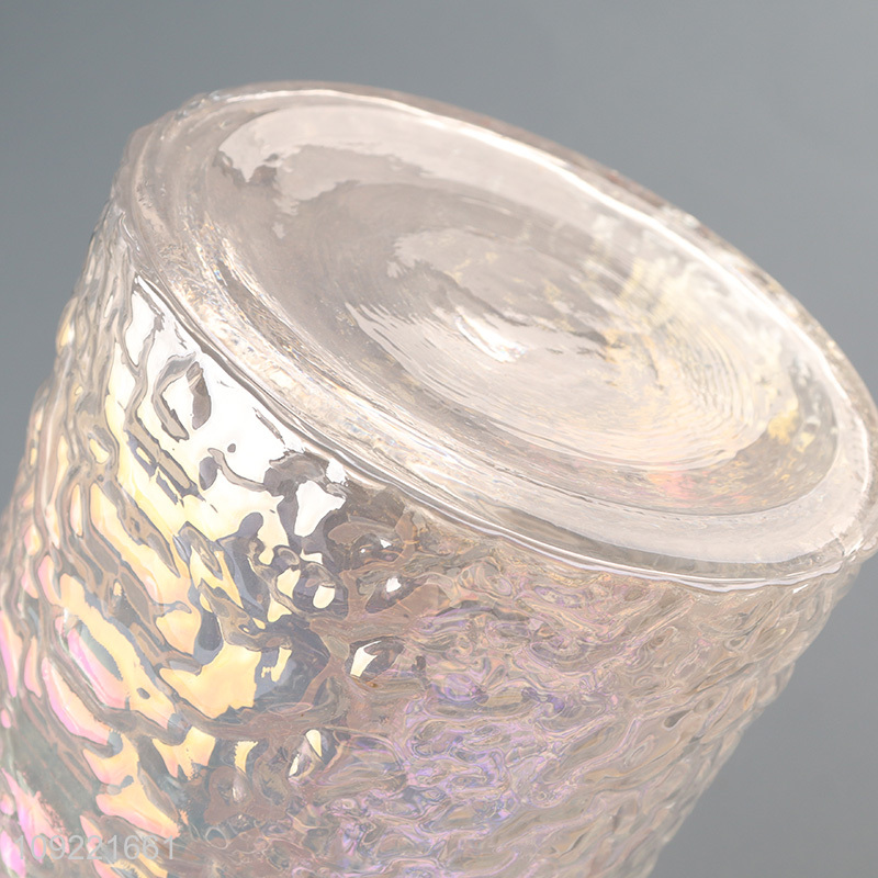 Online wholesale glass tabletop decor flower vase hydroponic vase bud vase