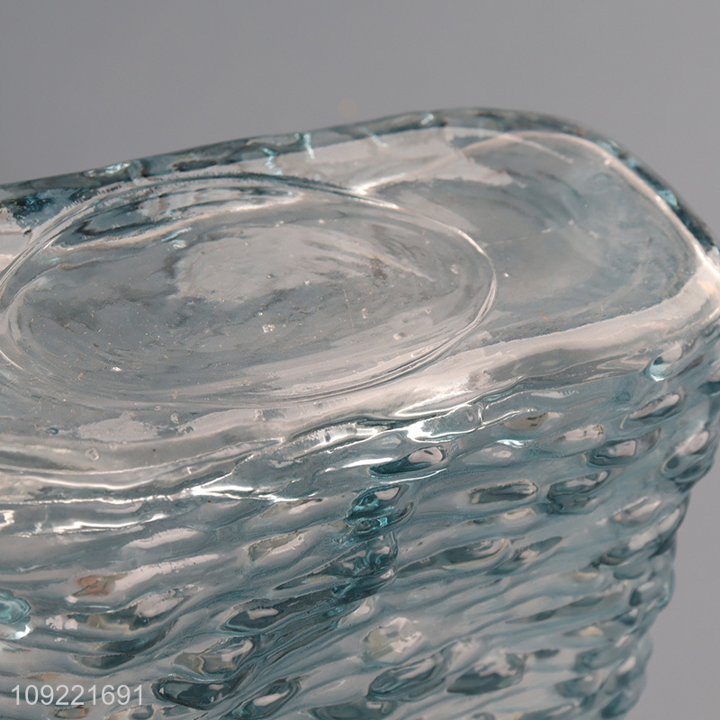 Low price modern style glass flower vase hydroponic vase bud vase for decoration