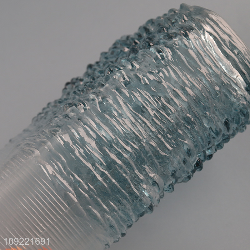 Low price modern style glass flower vase hydroponic vase bud vase for decoration